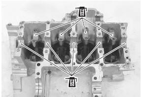 Suzuki GSX-R. Crankshaft