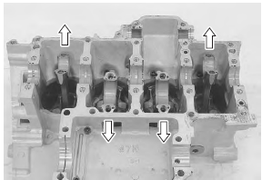 Suzuki GSX-R. Crankshaft