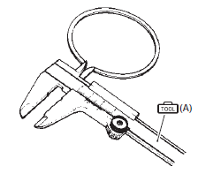 Suzuki GSX-R. Piston ring free end gap and piston ring end gap