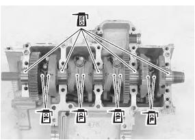 Suzuki GSX-R. Crankshaft