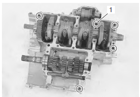 Suzuki GSX-R. Crankcase