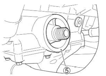 Suzuki GSX-R. Engine oil and filter change