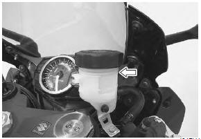 Suzuki GSX-R. Front brake