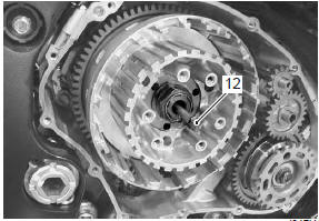Suzuki GSX-R. Clutch installation