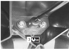 Suzuki GSX-R. License plate light bulb replacement