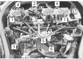 Suzuki GSX-R. Throttle body removal and installation
